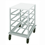 Advance Tabco CRPL10-72 Half Rack, Poly Top, (72) #10 Cans or (96) #5 Cans
