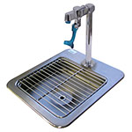 Advance Tabco DI-1-9 Drop In Filler w/ 9 x 9 x 3-in Deep Bowl