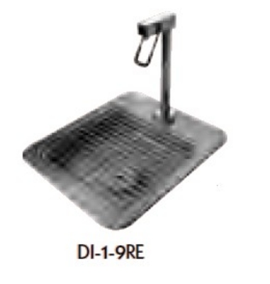Advance Tabco DI19RE Water Filler Drop In Sink w/ Push Back Filler Faucet, 9 x 9 x 3-in