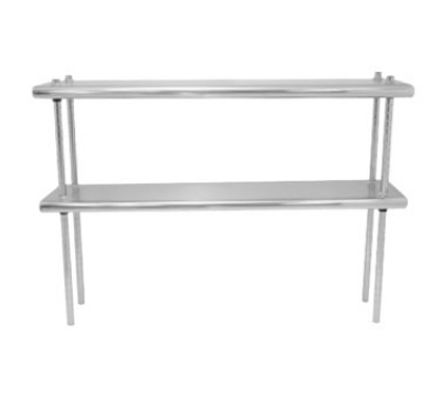 Advance Tabco DS-12-132 132-in Table Mounted (2) Deck Shelf, 12-in Deep