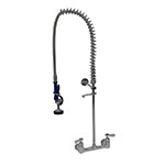 Advance Tabco DTA-53 Pre-Rinse Faucet, 8 in O.C., Splash Mount, Lead Free Compliant