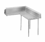 Advance Tabco DTC-K60-60R 59 in Korner Clean Dishtable, Left to Right, 16/304 Stainless Steel
