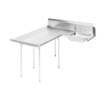 Advance Tabco DTS-D30-108L 107-in Soil Dishtable w/ Crossrails, Left to Right, 14-Ga. Stainless