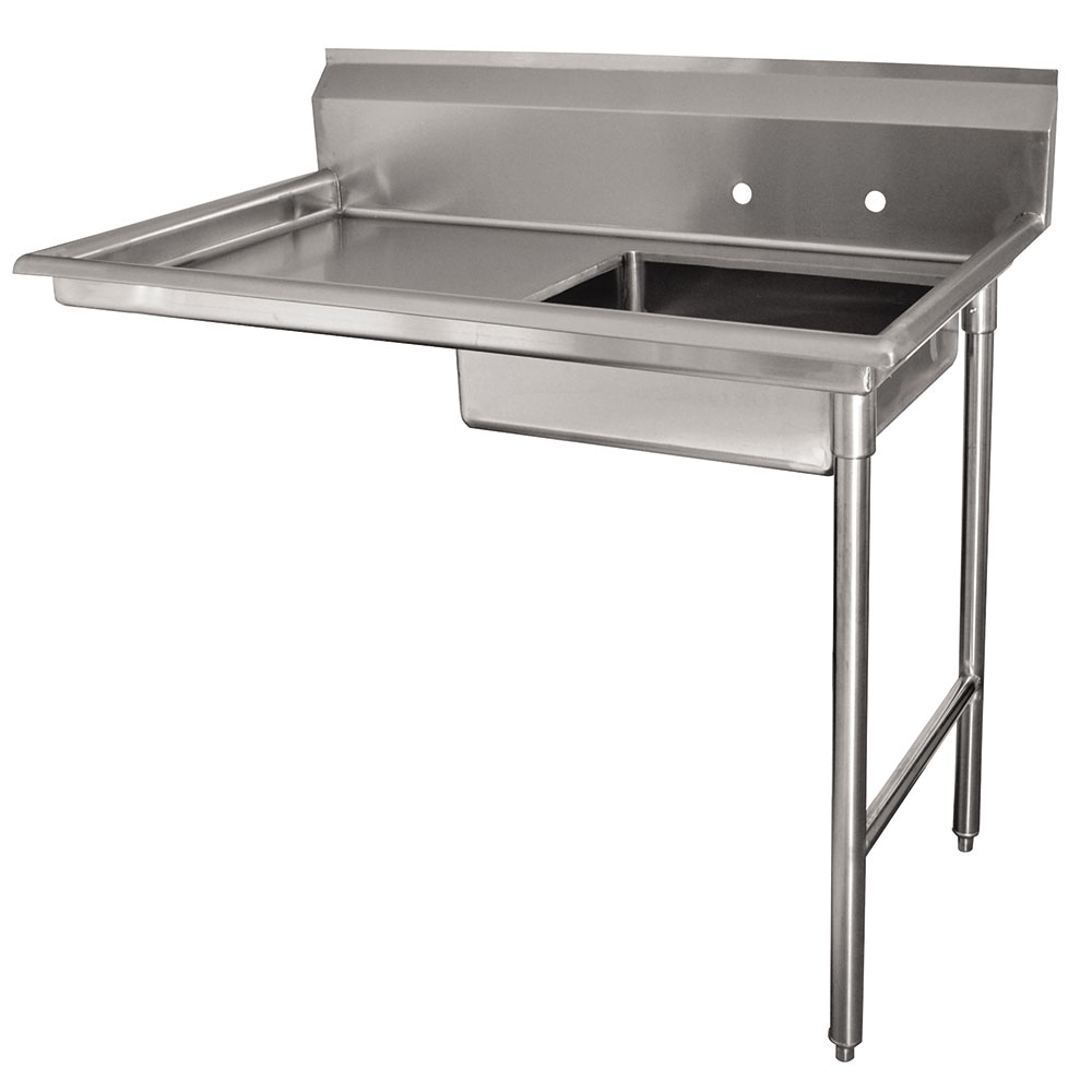 Advance Tabco DTU-U60-72R 72 in Dishtable Assembly, All SS, R to L