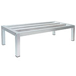Advance Tabco DUN-2048C-X One-Tier Mobile Dunnage Rack, 48 x 20 x 9.25-in