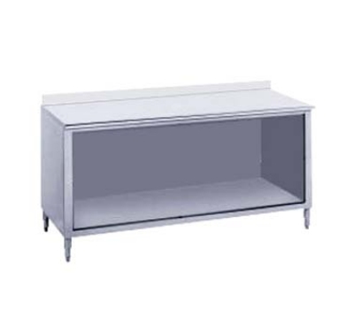 Advance Tabco EF-SS-306 72-in Work Table w/ Open Base & 1.5-in Rear Edge 30-in W