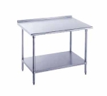 Advance Tabco FAG-240 30-in Work Table, 16-Ga. Stainless Top w/ Turned Up Edge, 24-in W