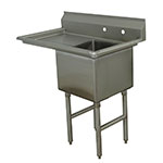 Advance Tabco FC-1-1620-18L Fabricated Sink - 18