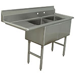 Advance Tabco FC-2-1620-18L Fabricated Sink - 18