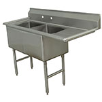 Advance Tabco FC-2-1620-18R Fabricated Sink - 18