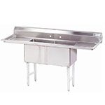 Advance Tabco FC-2-1620-18RL Fabricated Sink - 18