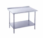 Advance Tabco FSS-303 36-in Work Table, 14-Ga. Stainless Top w/ 1.5-in Splash, 30-in W