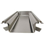 Advance Tabco FT-1 Antisplash Guard, Factory Installed, Per Linear Foot