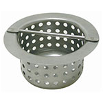 Advance Tabco FT-2 Replacement Strainer Basket, 4 x 4 x 4, For Floor Trough