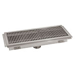 Advance Tabco FTG-1824-X Floor Trough, 14 Gauge 304 SS, 18 in x 24' x 4 in