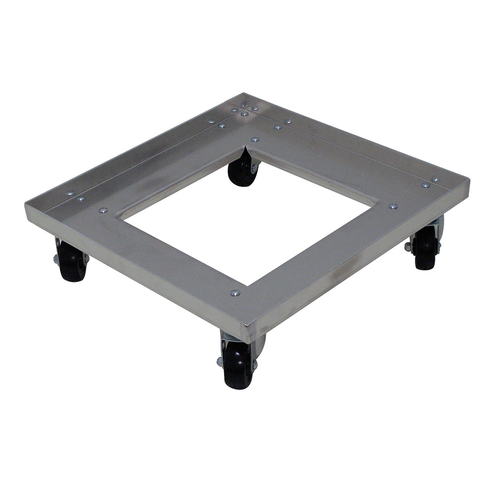Advance Tabco GRD-1-X Glass Rack Dolly, Single Stack, 400 lb Capacity, 3 in Plate Casters
