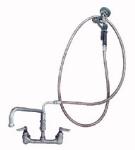 Advance Tabco K118-117RE 8 in Faucet / Spray Combination Faucet, Low Profile, Residential Model