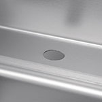 Advance Tabco K-71 Faucet Hole For Deck Mount Faucet