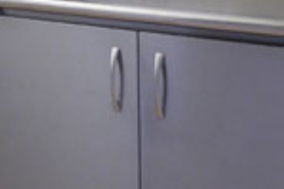Advance Tabco PTD5RE Addition Of 2-Pass Thru Doors To 60-in Stainless Chef Island