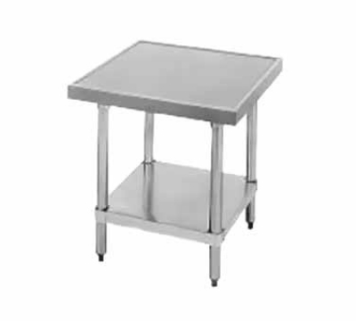 Advance Tabco SAG-MT-363 Equipment Stand, 36 in X 36 in, 24 in H, All Stainless Steel