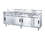 Advance Tabco SDRC-305 Storage Cabinet, 60 in L, 30 in W, Sliding Doors, 2 NSF Drawers