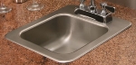 Advance Tabco SS1171710RE Drop In Core Sink, 14 x 10 x 10-in Bowl, Stainless Steel
