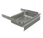 Advance Tabco SS-2020-X Deluxe Drawer w/ Slides, 20 x 20 x 5-in, Stainless Steel