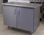 Advance Tabco HBSS368MRE 96-in Complete Chef Island w/ Flat Top, 36-in Wide, Stainless
