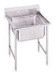 Advance Tabco T9-21-20-X 29 in SS Sink, 1 Compartment, No Drainboards
