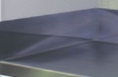 Advance Tabco TA31RE 5-in Side Splash For Island Base Units