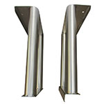 Advance Tabco TA-47 Shelf Mounting Bracket on Existing Table