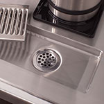 Advance Tabco TA-64 Urn Trough, (factory installation only) (per linear foot)