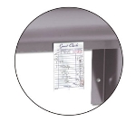 Advance Tabco TA-77 Check Minder - Shelf Provision