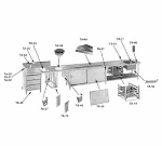 Advance Tabco TA-96A Can Opener Provision For Openers with Bolt on Base