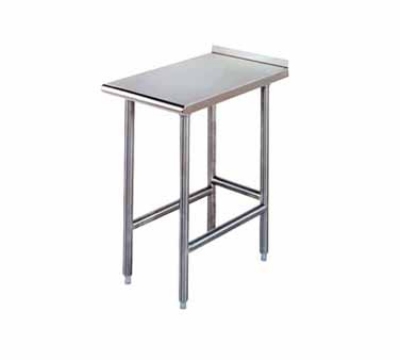 Advance Tabco TFMS-180-X 30 in Equipment Filler Table, 1-1/2 in Rear Turn Up, 18 in D