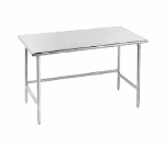 Advance Tabco TMS-242 24 x 24 in L Table, w/o Splash, All 304 Stainless Steel, 16 Gauge