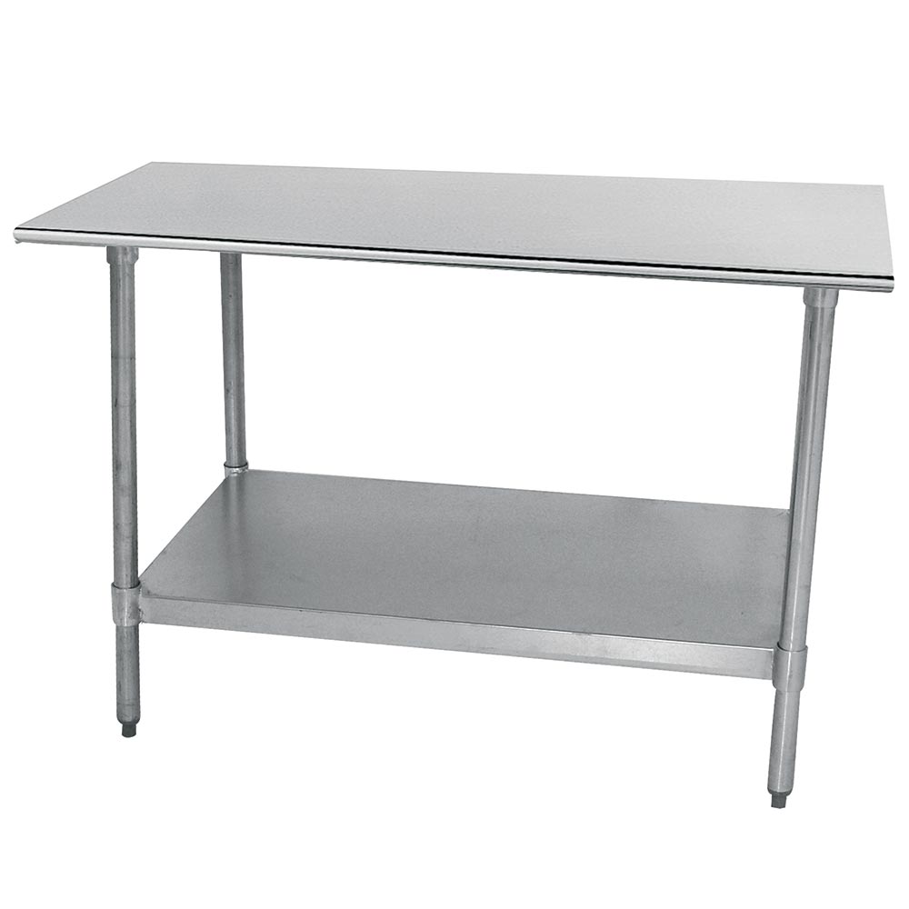 Advance Tabco TT-240-X 30-in Work Table, 18/430 Stainless Top w/ Undershelf, 24-in Wide