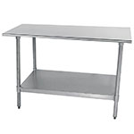Advance Tabco TT-242-X 24-in Work Table, 18/430 Stainless Top w/ Undershelf, 24-in Wide