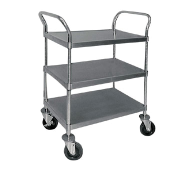 Advance Tabco UC-3-1827 Utility Cart, (3) 18 in x 27 in Shelves, Tubular SS Frame