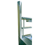 Advance Tabco UCC-1 Wire Chase, Removable Panel, Adds 2-1/2 in, For OTS, ODS & CU Shelves, Factory