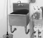 Advance Tabco WSS-16-25RE Residential Utility / Laundry Room Sink, Wall Mounted, 22 in x 16 in x 12 Bowl