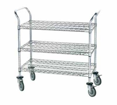 Advance Tabco WUC-2436PRE Residential Wire Utility Cart, 41 in x 24 in x 38 in