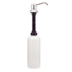 Bobrick B822 Counter Mounted Soap Dispenser, 4 in Spout, for Counters Up To 4 in Thick