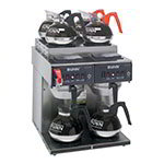 BUNN-O-Matic 23400.0011 Coffee Brewer, 4-Upper/2-Lower Warmers, Pourover Feature, Faucet