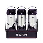 BUNN-O-Matic 25371.0003 APR3 Airpot Serving Rack, For 3 Push-Button Airpots, 1 Level
