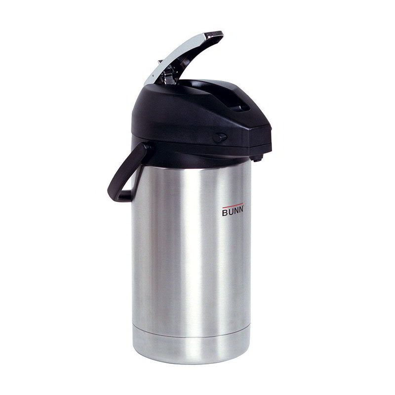 BUNN-O-Matic 32130.0100 102 oz Airpot, Lever Action, Stainless Liner