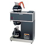BUNN-O-Matic 33200.0002 Pourover Coffee Brewer, Lower/Upper Warmer, Decanters, 120 V