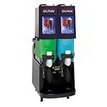 BUNN-O-Matic 340000501 Frozen Beverage Machine w/ (2) 2-gal Hoppers & LED Backlighting