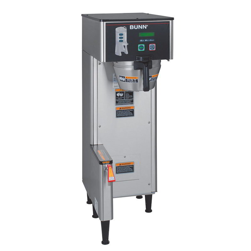 BUNN-O-Matic 34800.0002 Single TF DBC Single Satellite Coffee Brewer, Stainless Finish, 120/208v