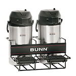 BUNN-O-Matic 35728.0001 UNIV-2 APR Universal Airpot Rack, For 2 Airpots, Holds 2 Lower
